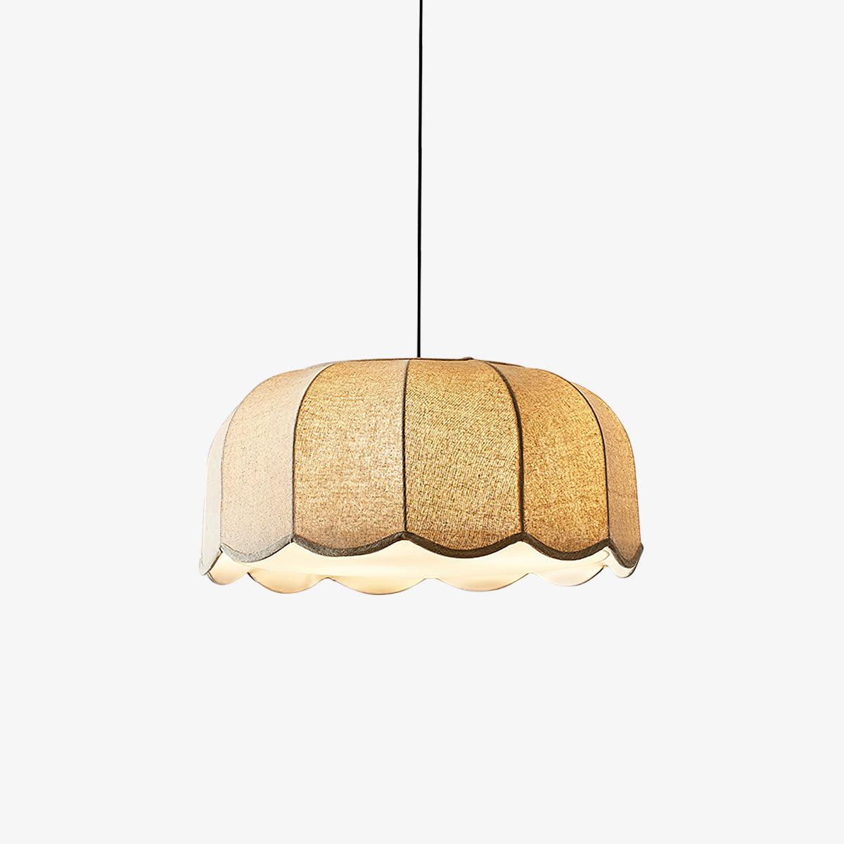 Linoaya Fabric Rustic Pendant Lamp