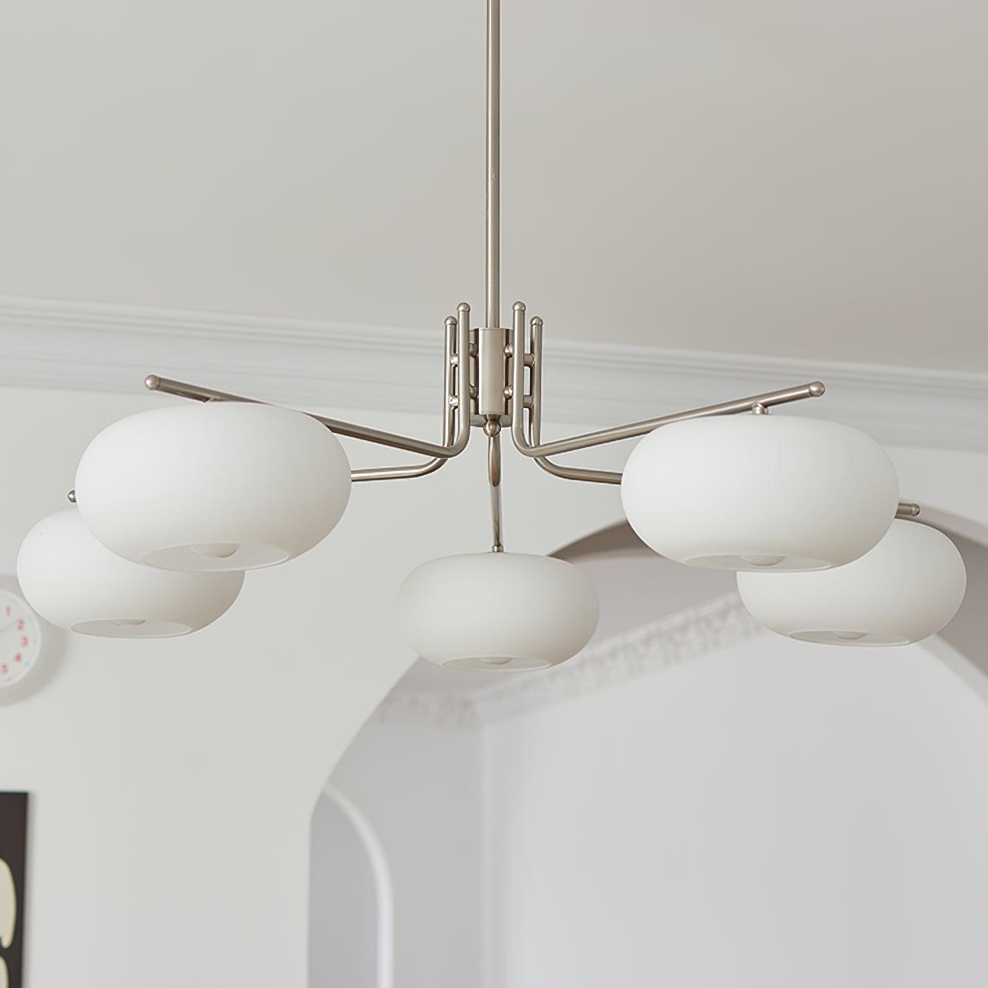Deloz Chandelier Industrial 5-Light Modern