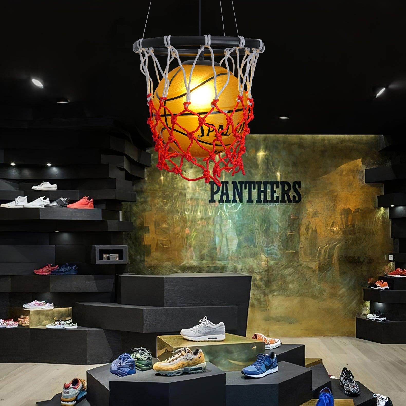Embern Basketball Pendant Lamp
