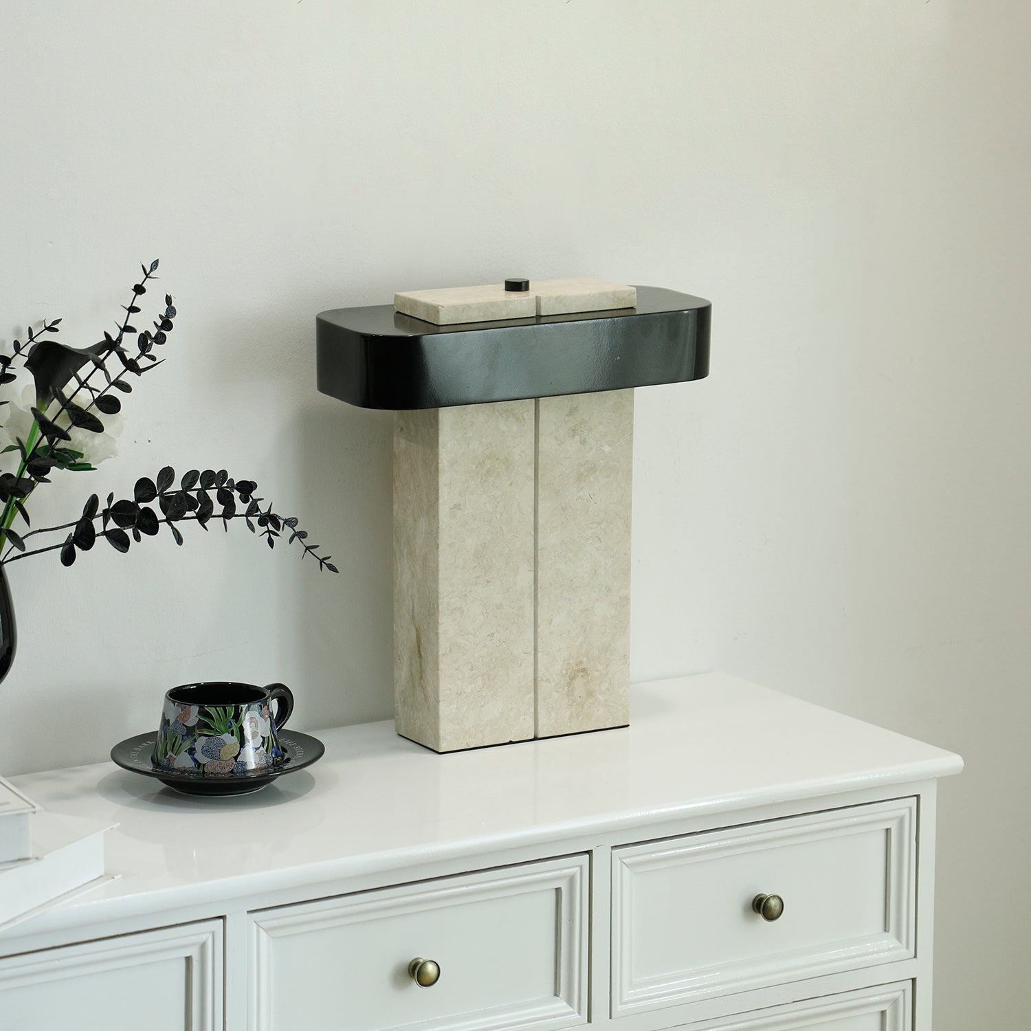 Abram Modern Marble Table Lamp