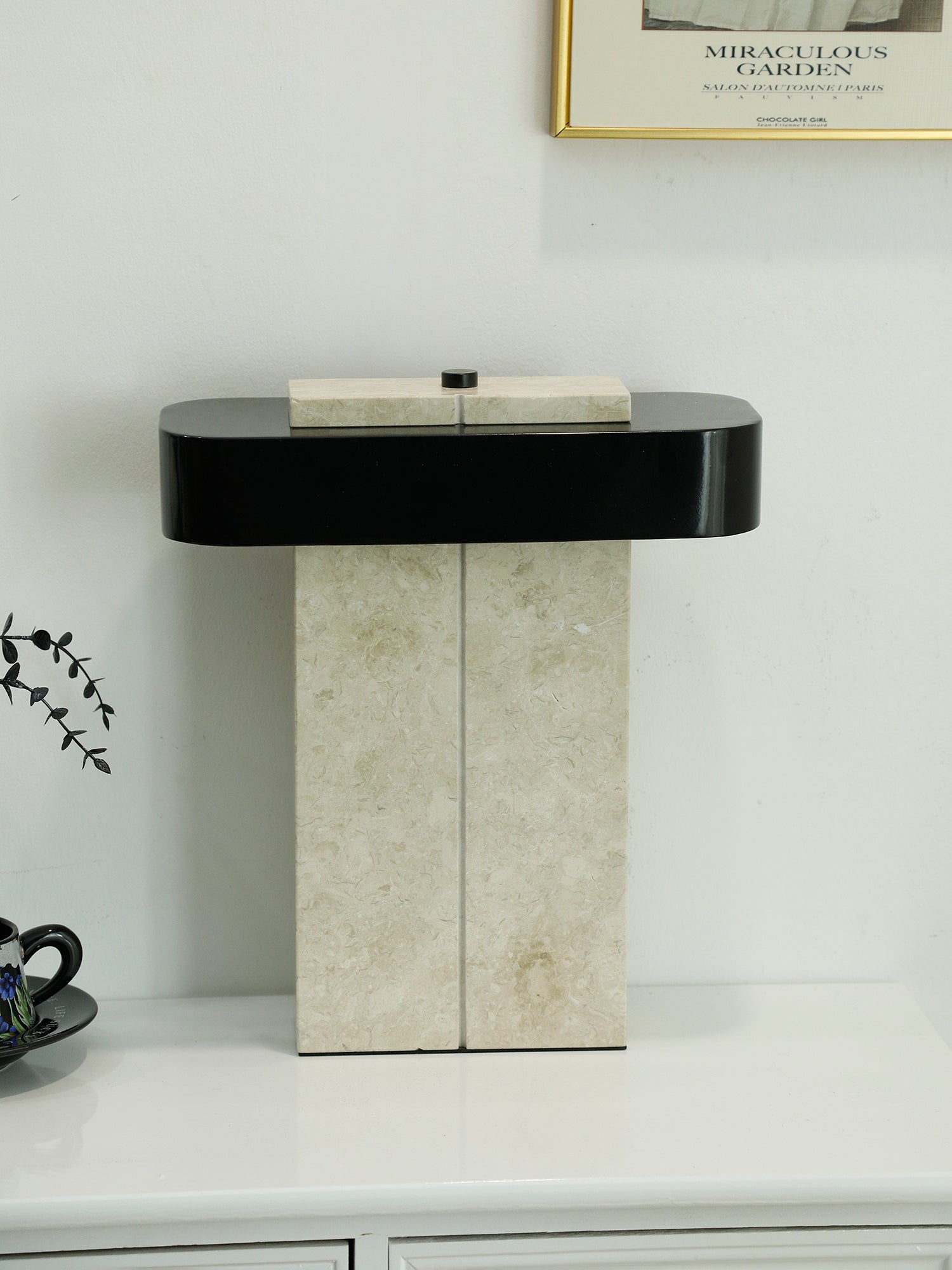 Abram Modern Marble Table Lamp