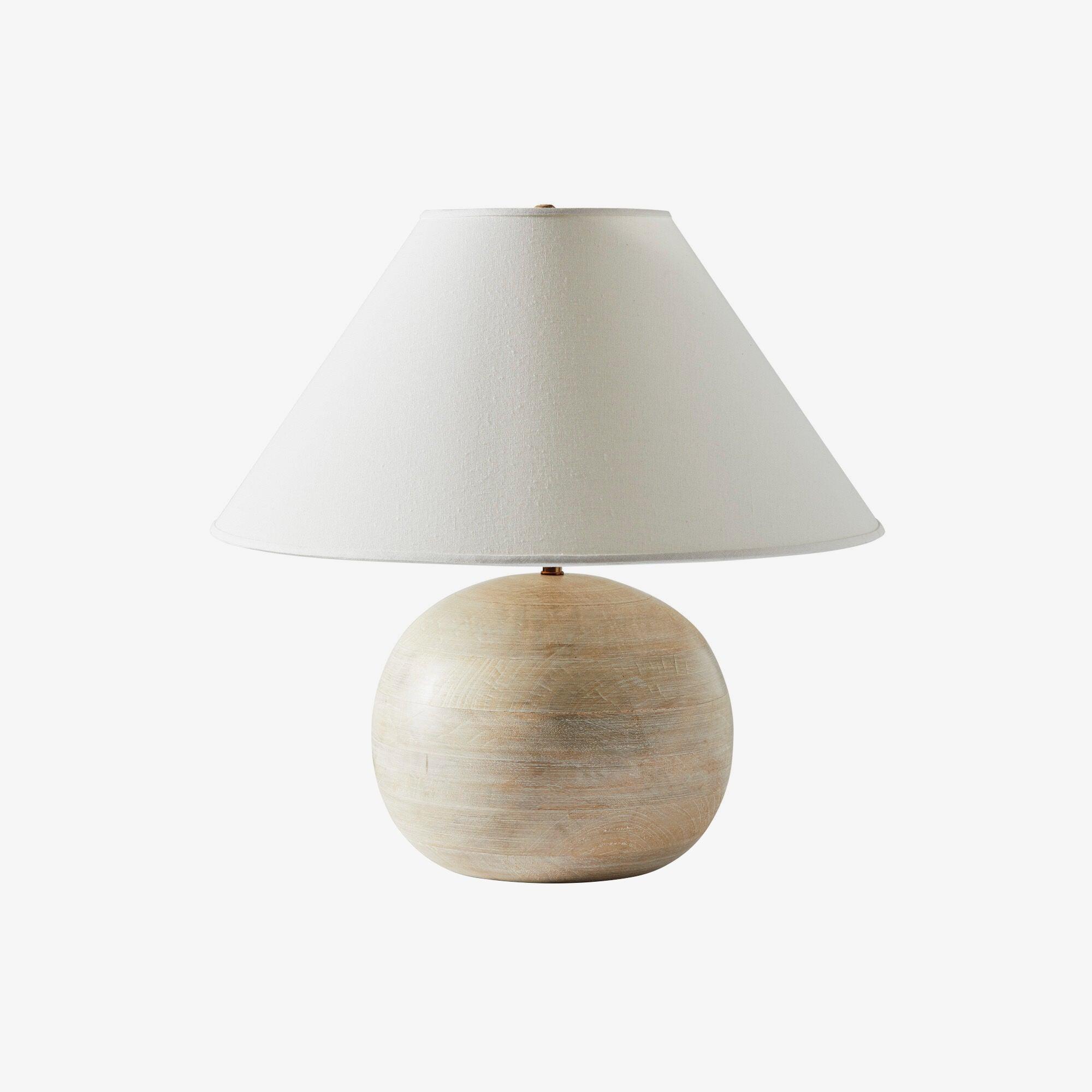 Domino Minimalilst Wood Table Lamp