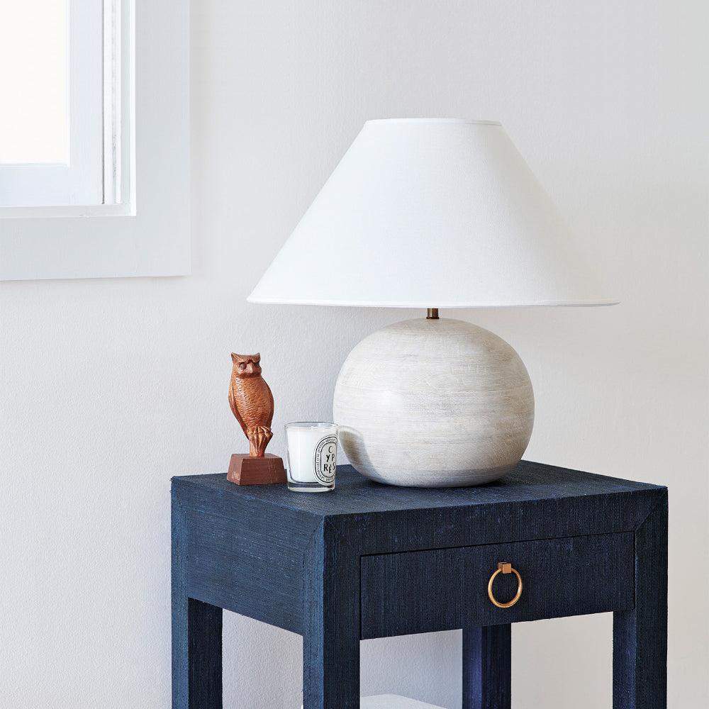Domino Minimalilst Wood Table Lamp
