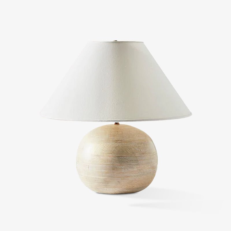 Domino Minimalilst Wood Table Lamp