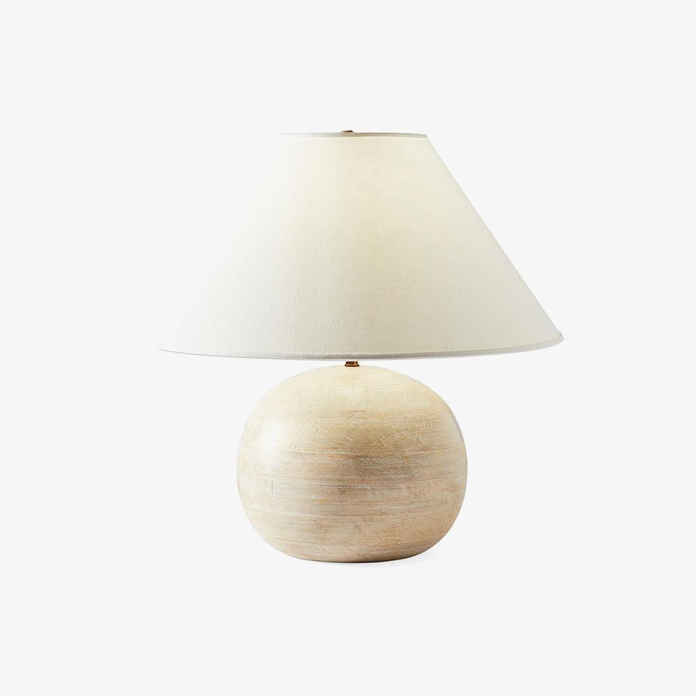 Domino Minimalilst Wood Table Lamp