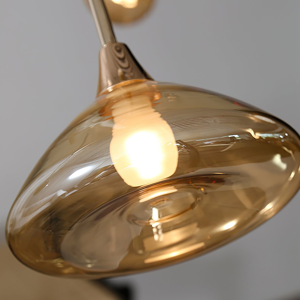 Soraian Chandelier Green Sci-Fi Elegant