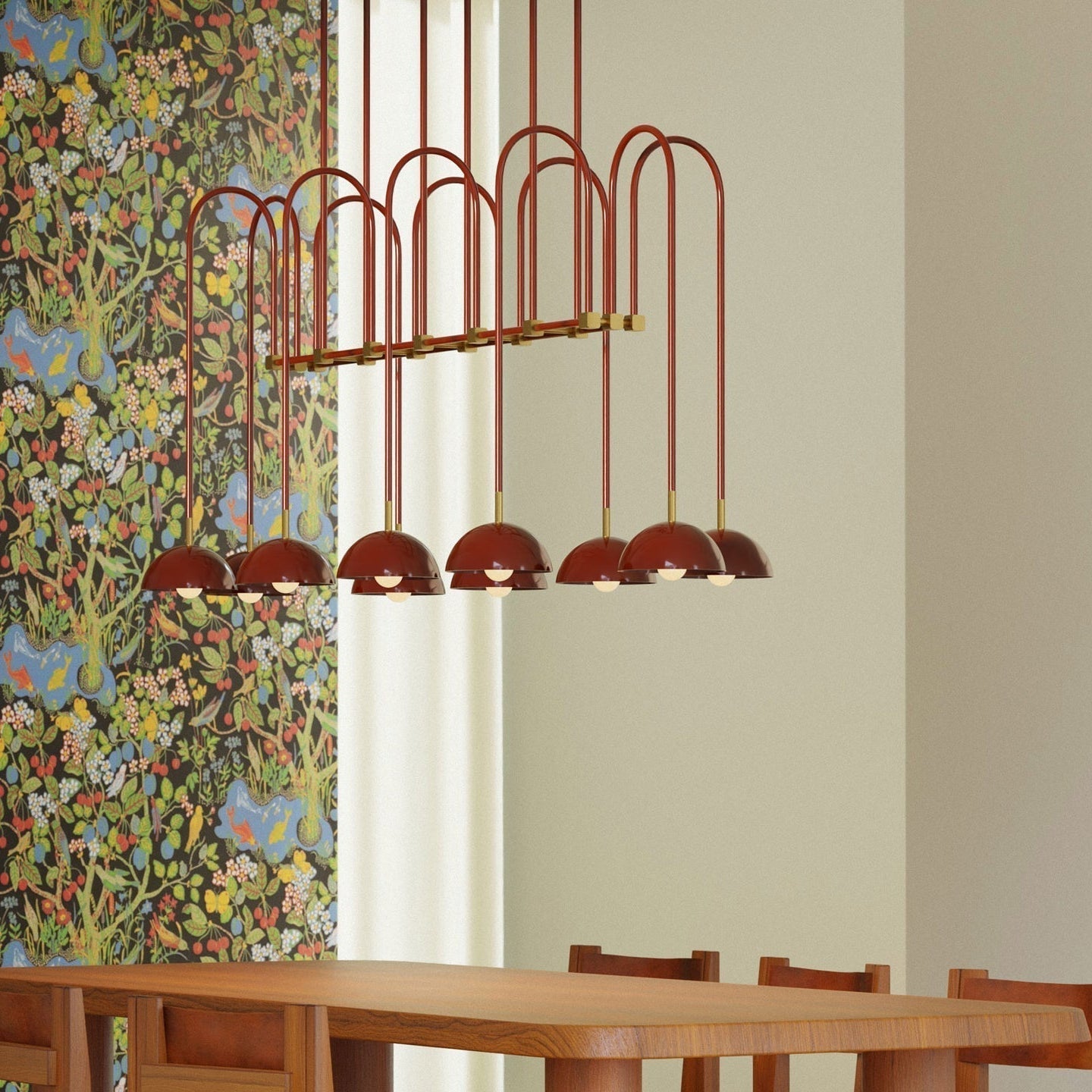 Blikuvyh Vintage Industrial Atelier Brass Chandelier