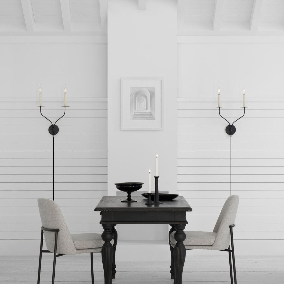 Aurenenne Plug-in Brass Wall Lamp