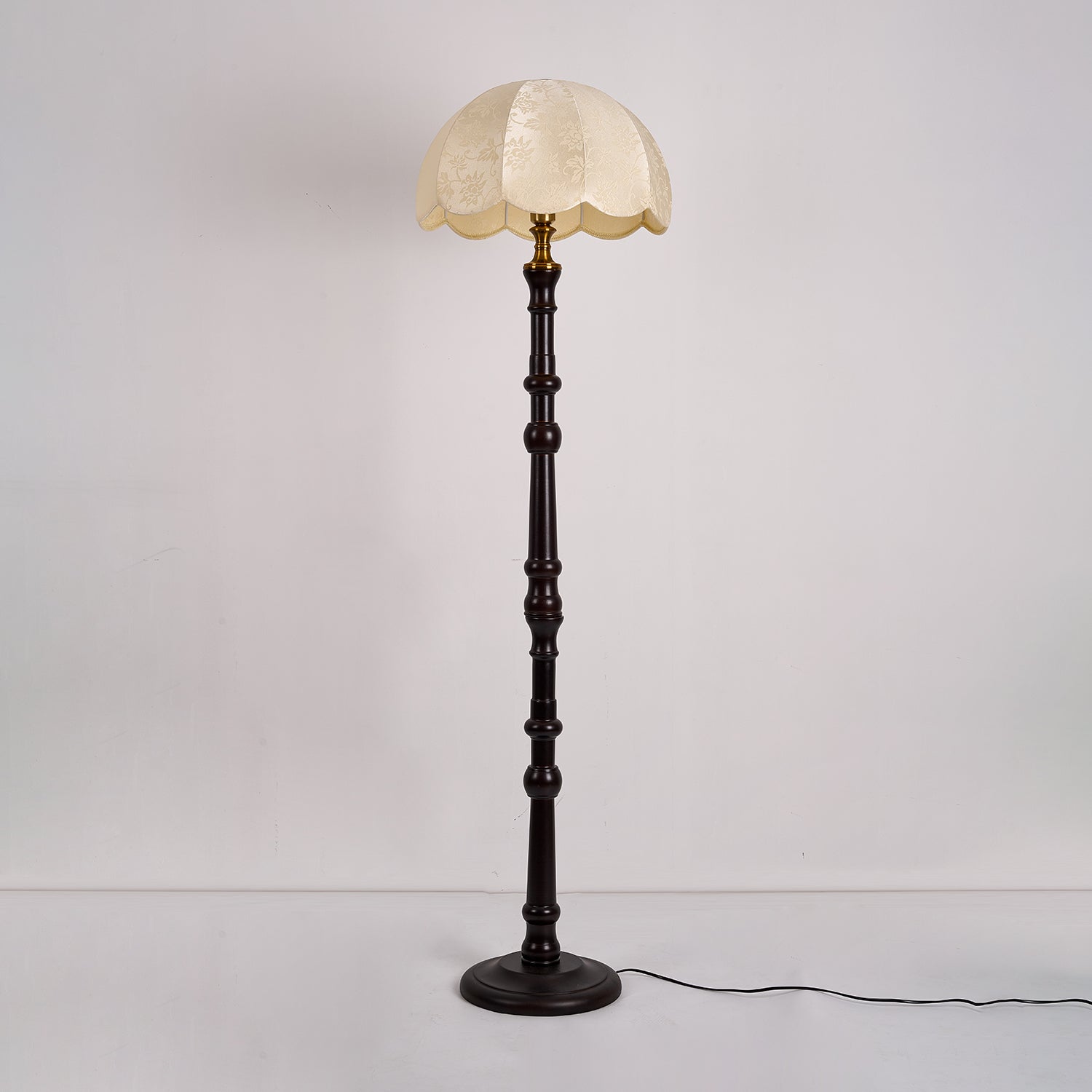 Maverick Vintage Wood Floor Light
