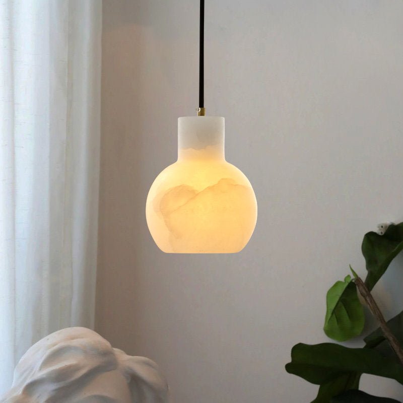 Eirerira Alabaster Cluster Chandelier
