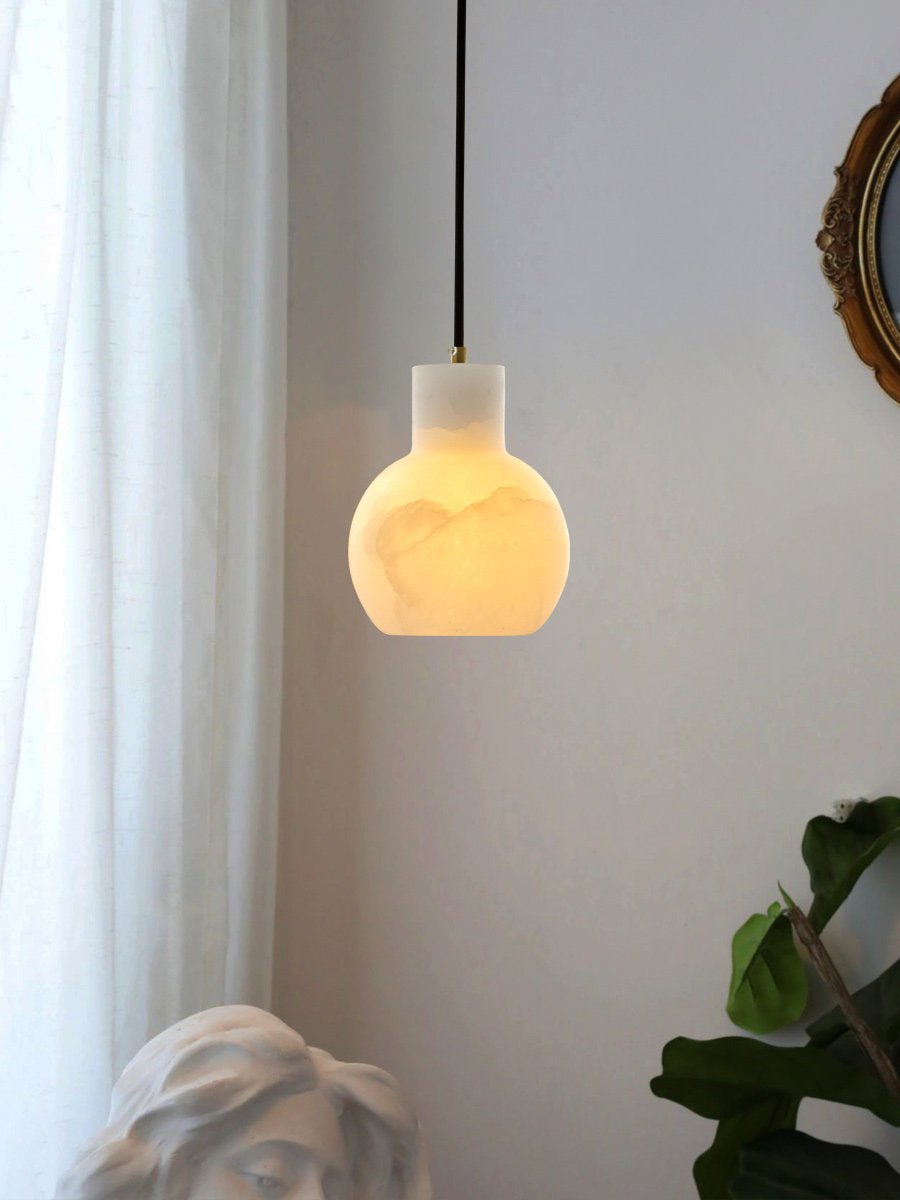 Eirerira Alabaster Cluster Chandelier