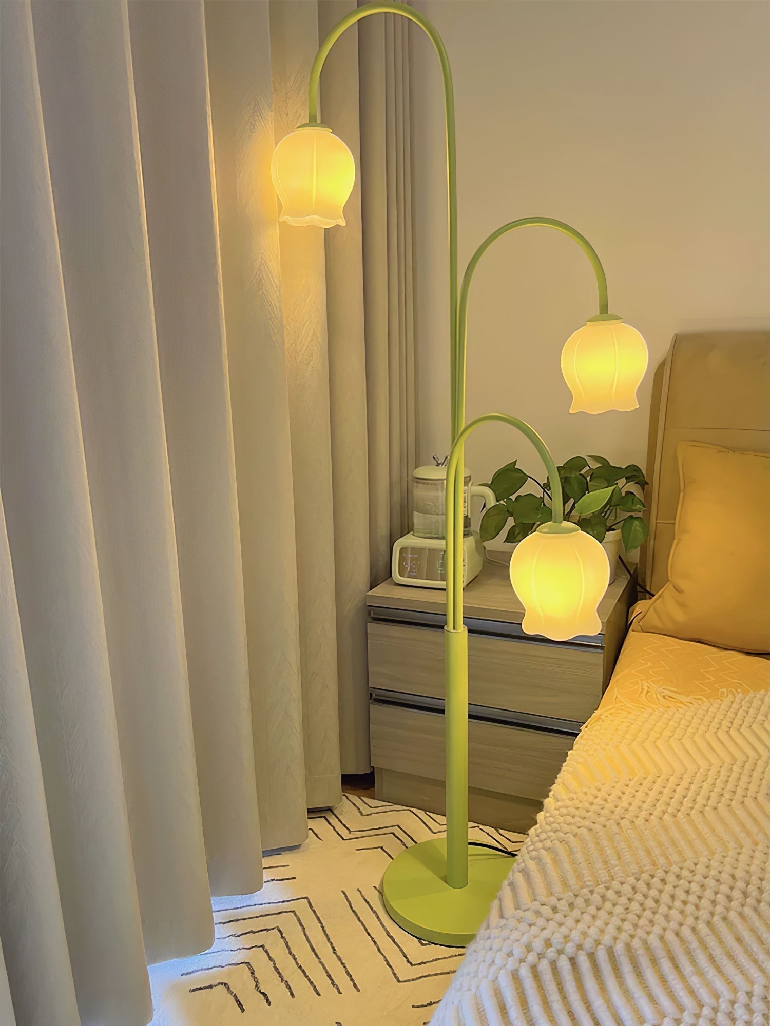Lilic Orchid Floor Lamp