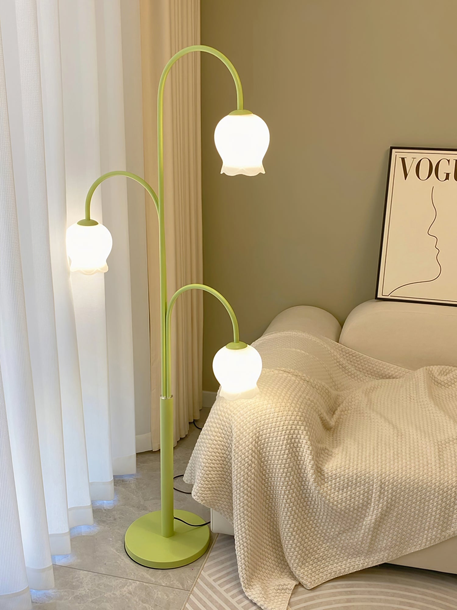 Lilic Orchid Floor Lamp