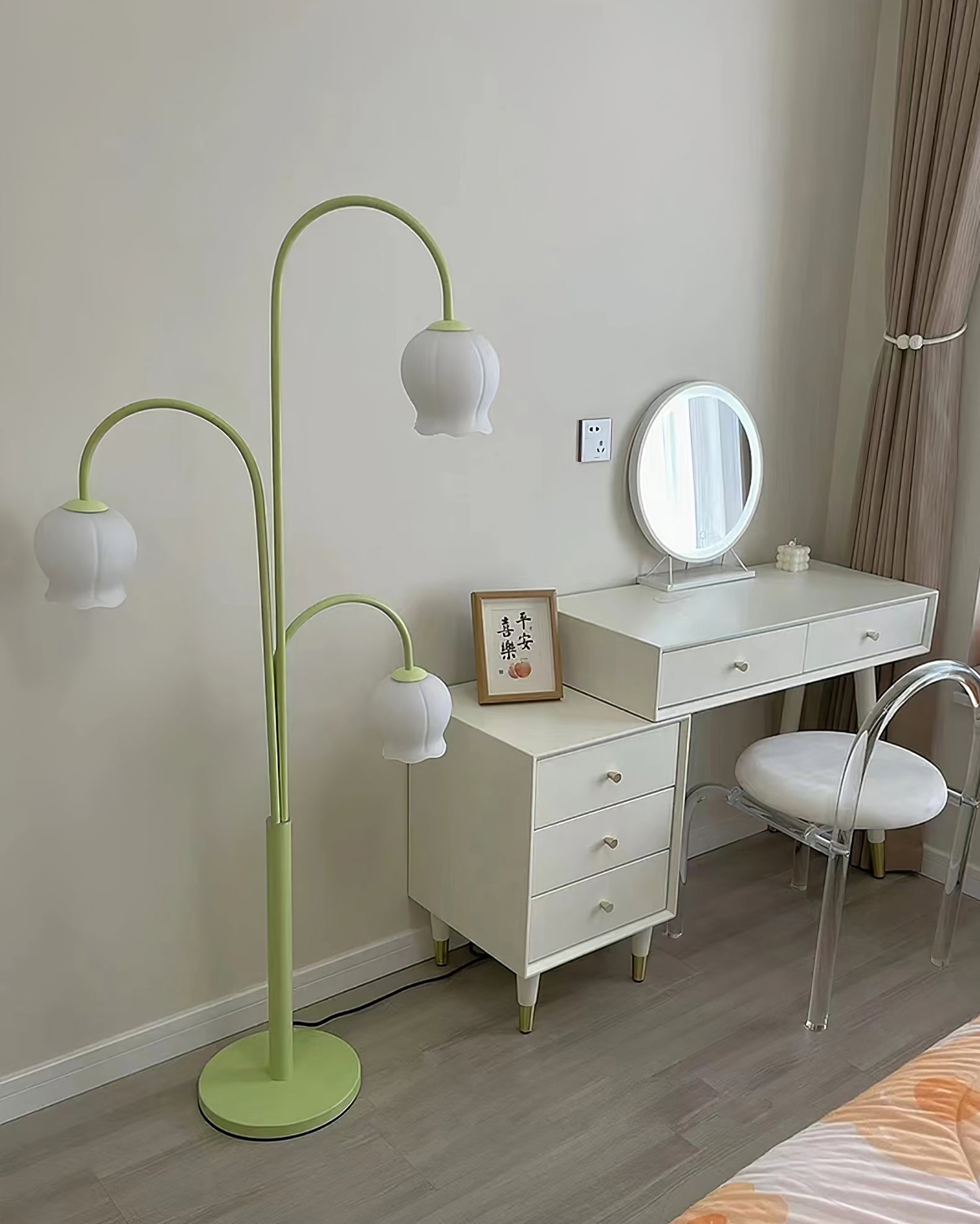 Lilic Orchid Floor Lamp