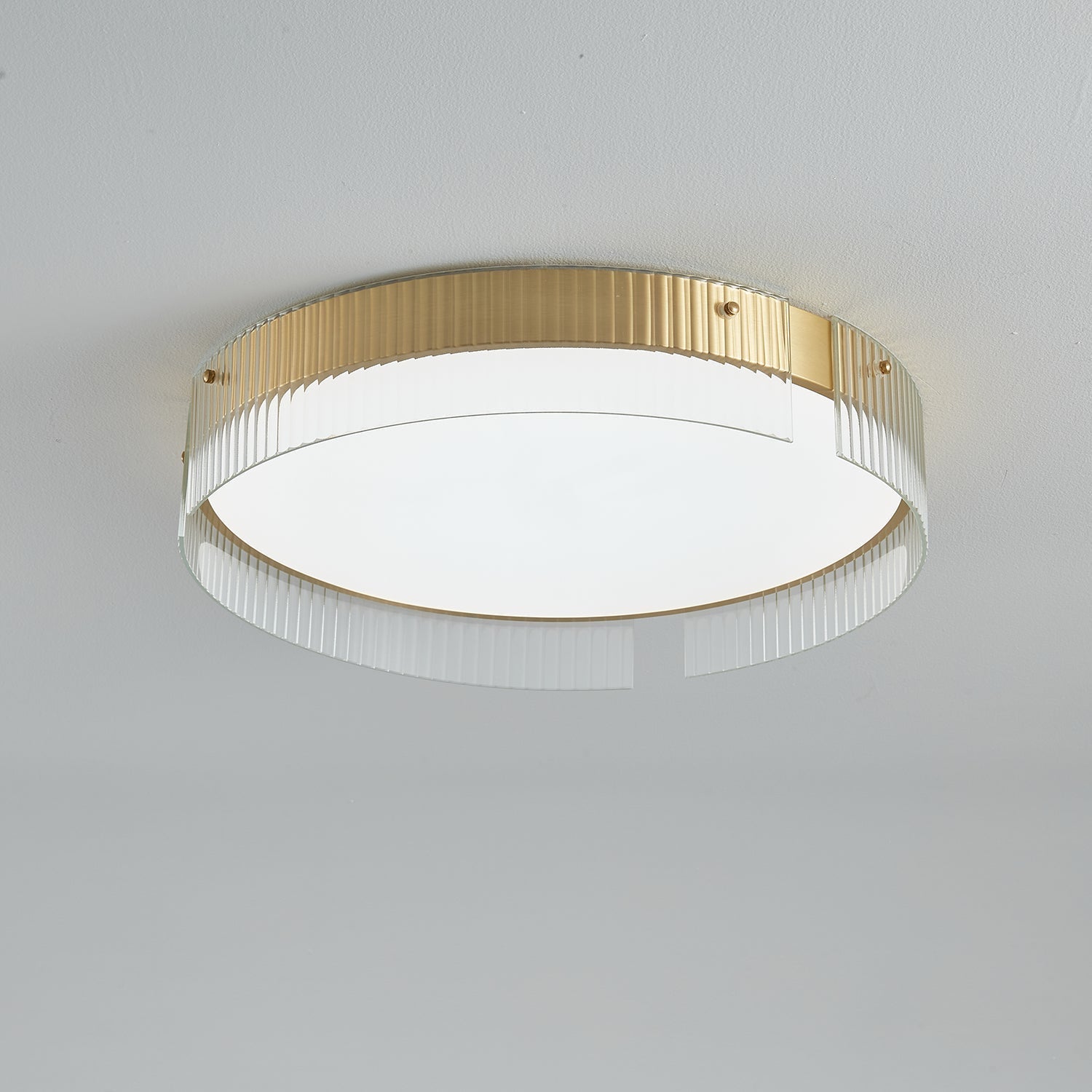 Ovenaris Modern Minimalist Brass Ceiling Light