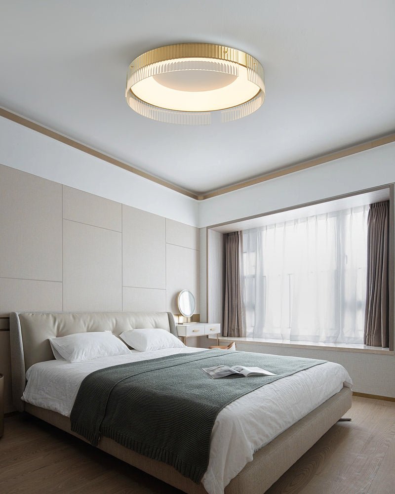 Ovenaris Modern Minimalist Brass Ceiling Light