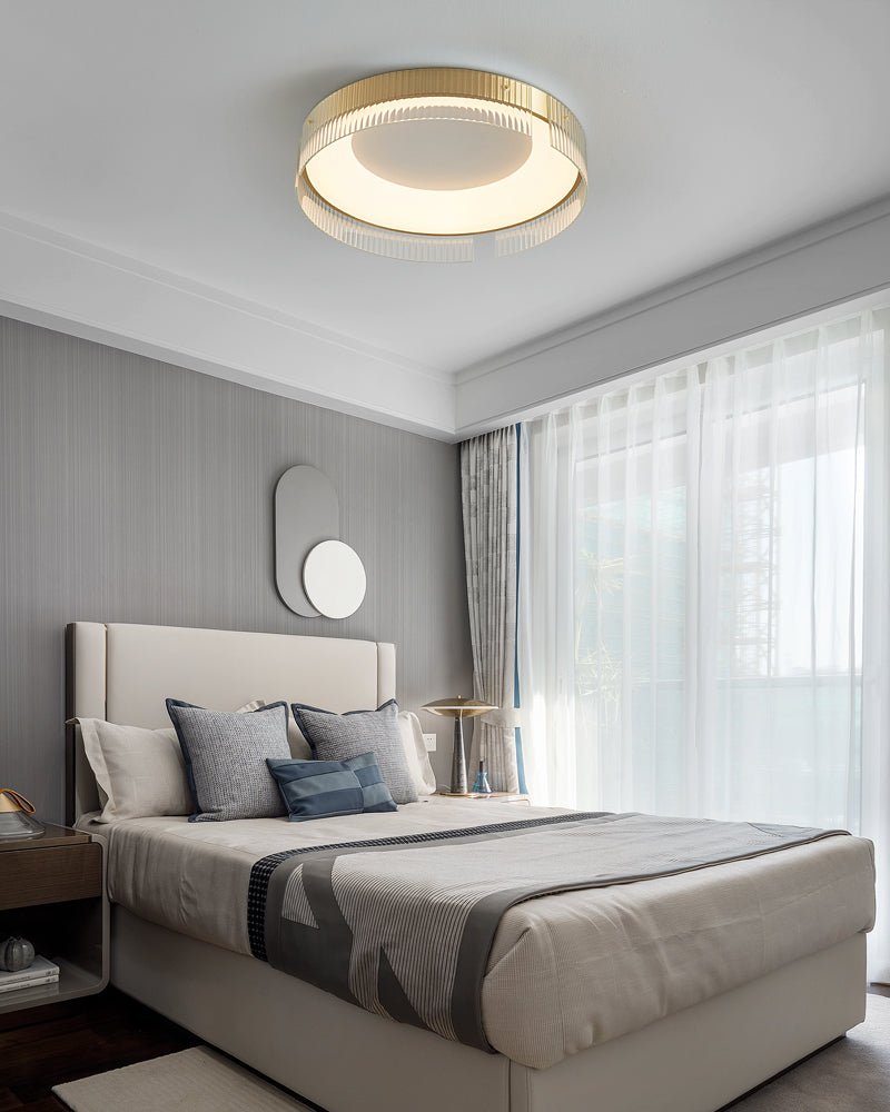 Ovenaris Modern Minimalist Brass Ceiling Light