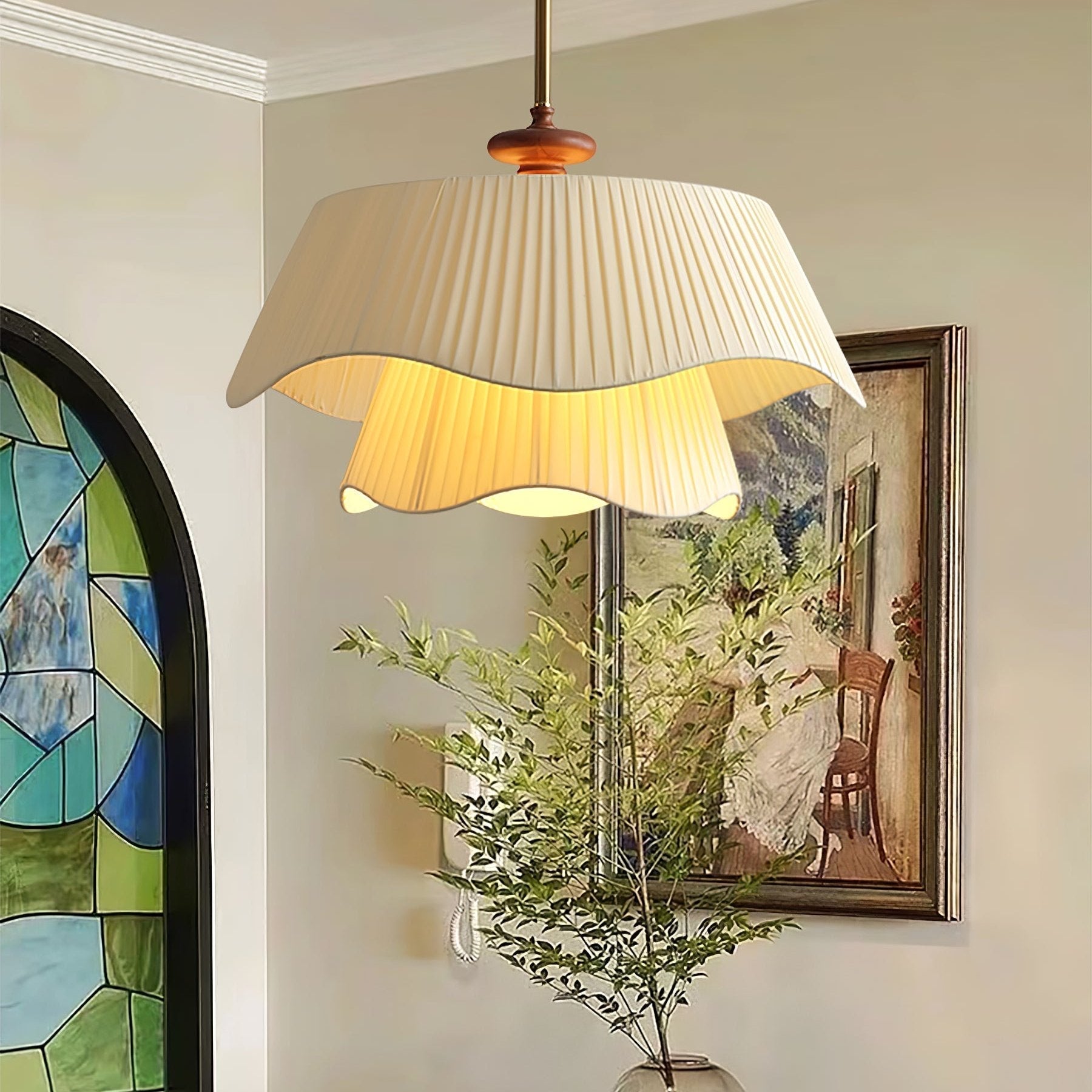 Novenq Premium Elegance Wood Pendant Lamp