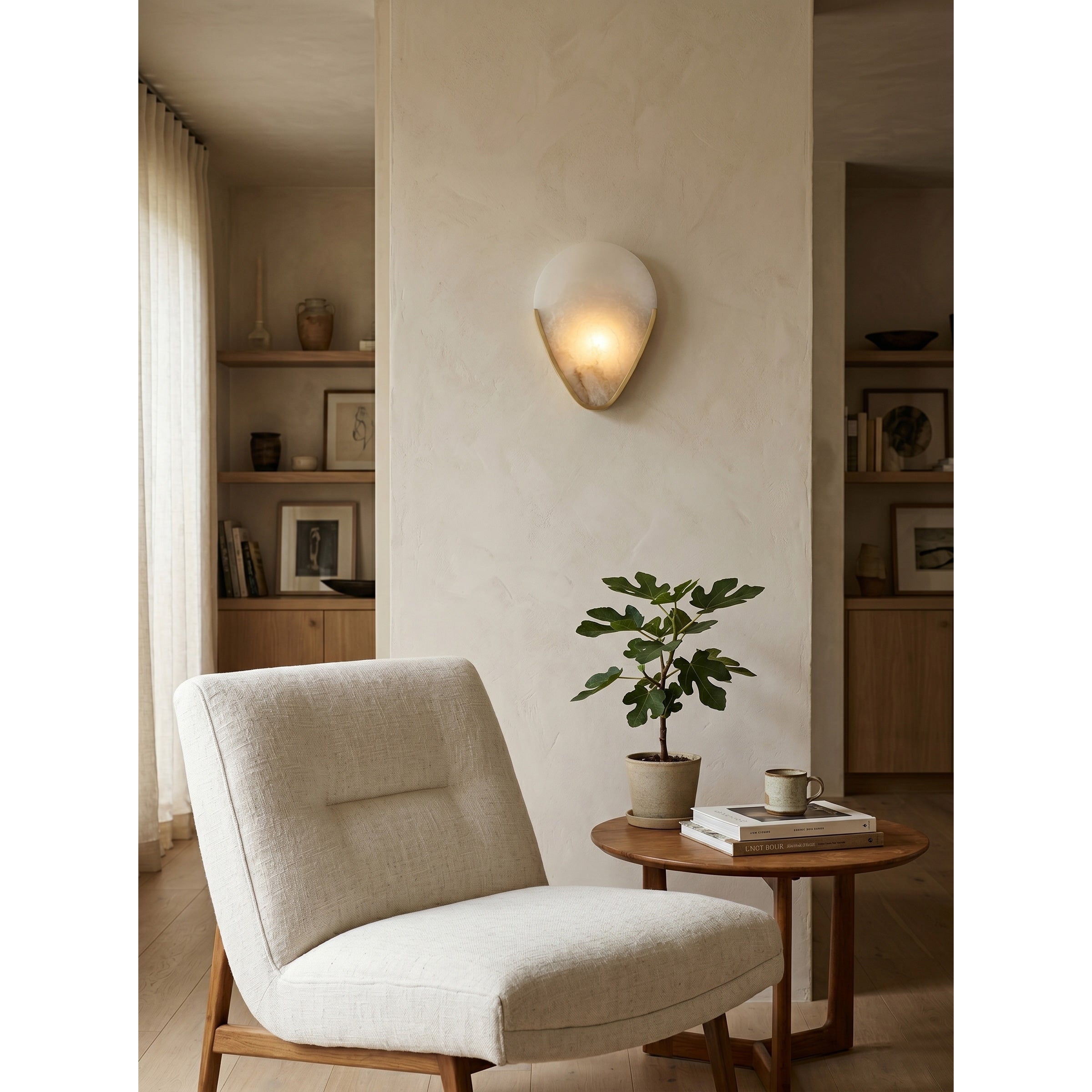 Bernina Alabaster Wall Lamp