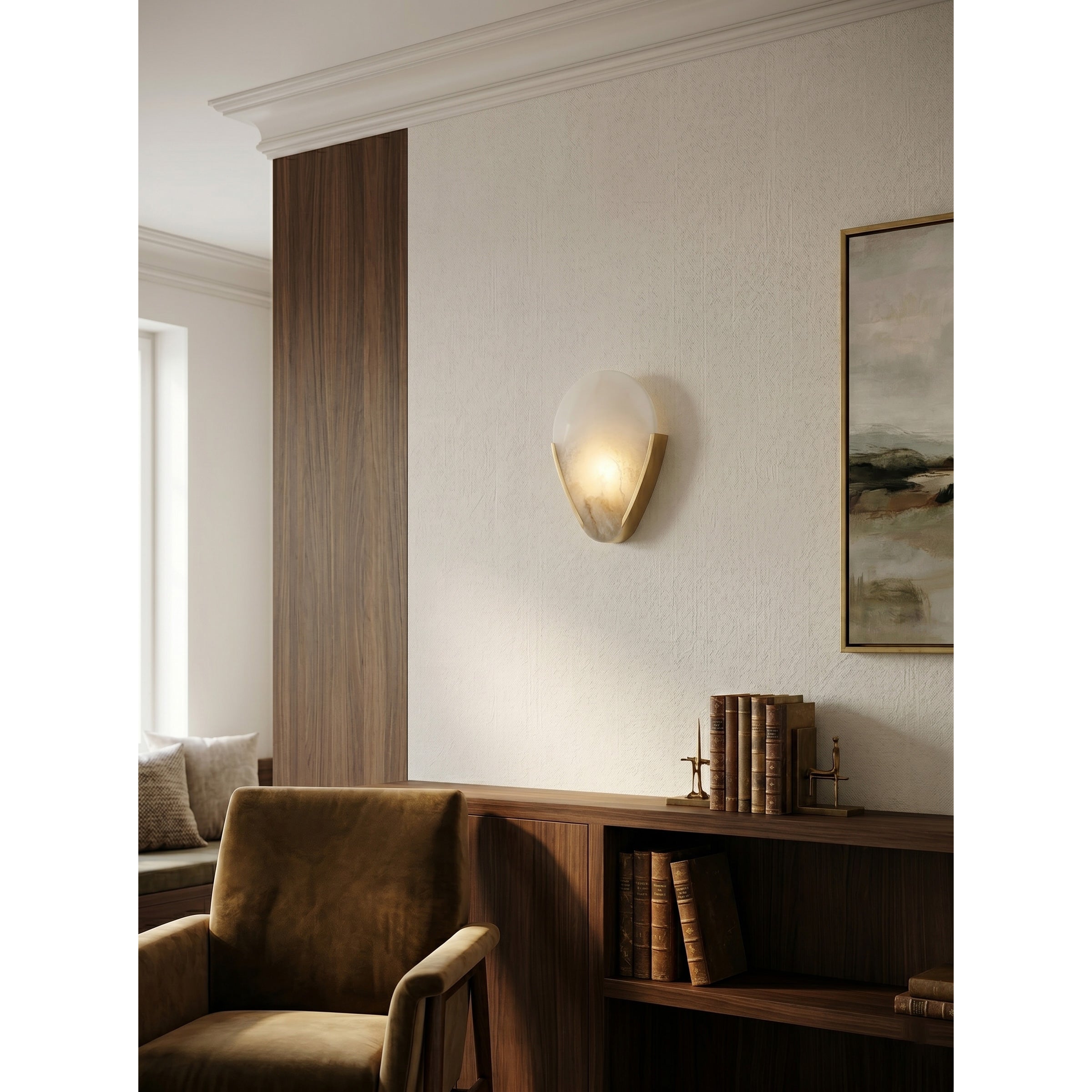 Bernina Alabaster Wall Lamp