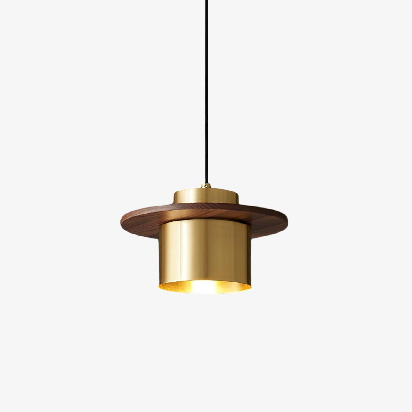 Auririra Industrial Brass Pendant Light