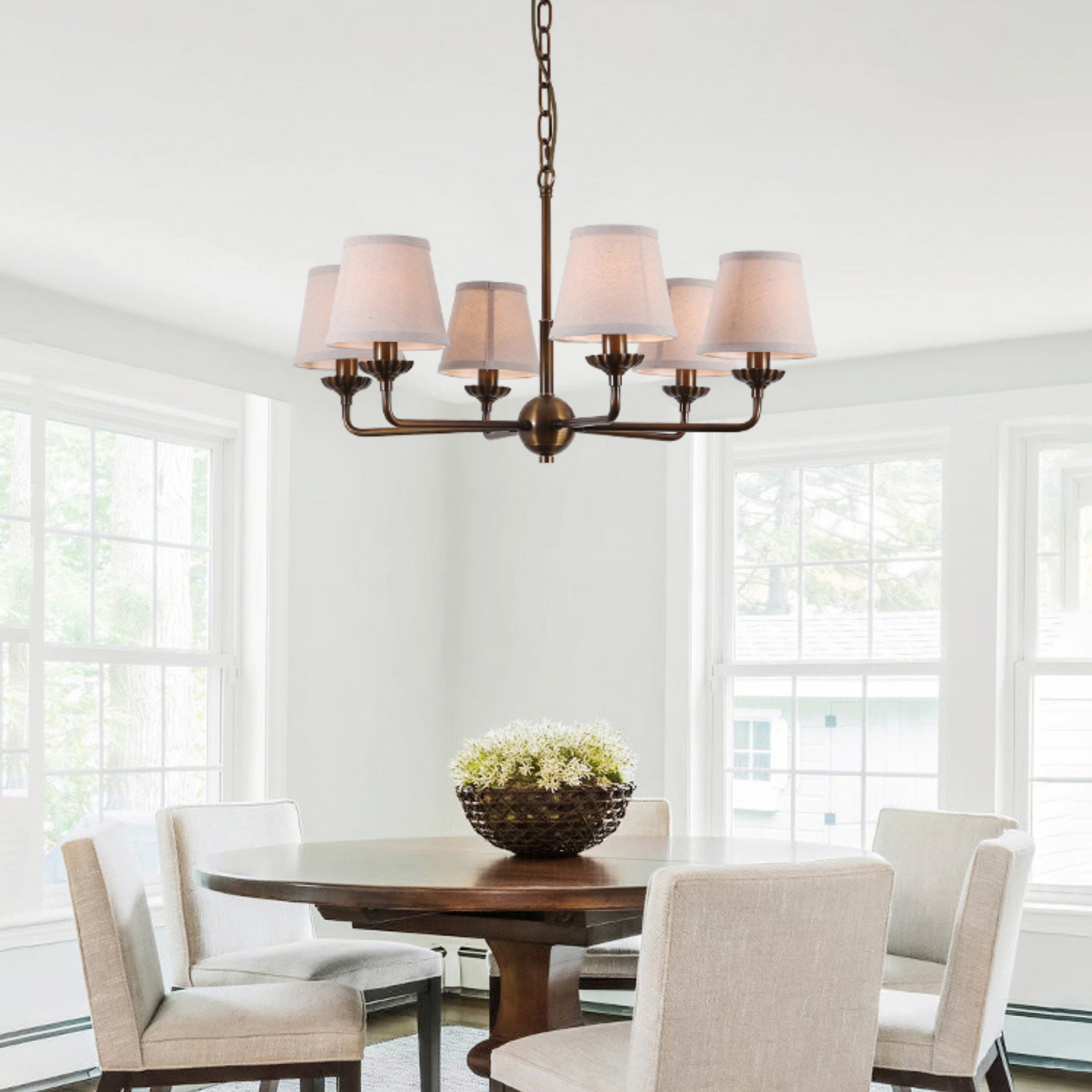 Briarstead Brass Chandelier