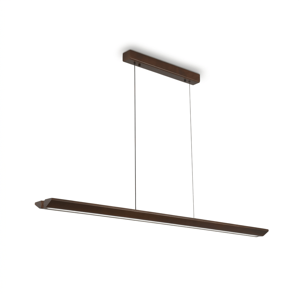 Waldenne Wood Linear Pendant Lamp