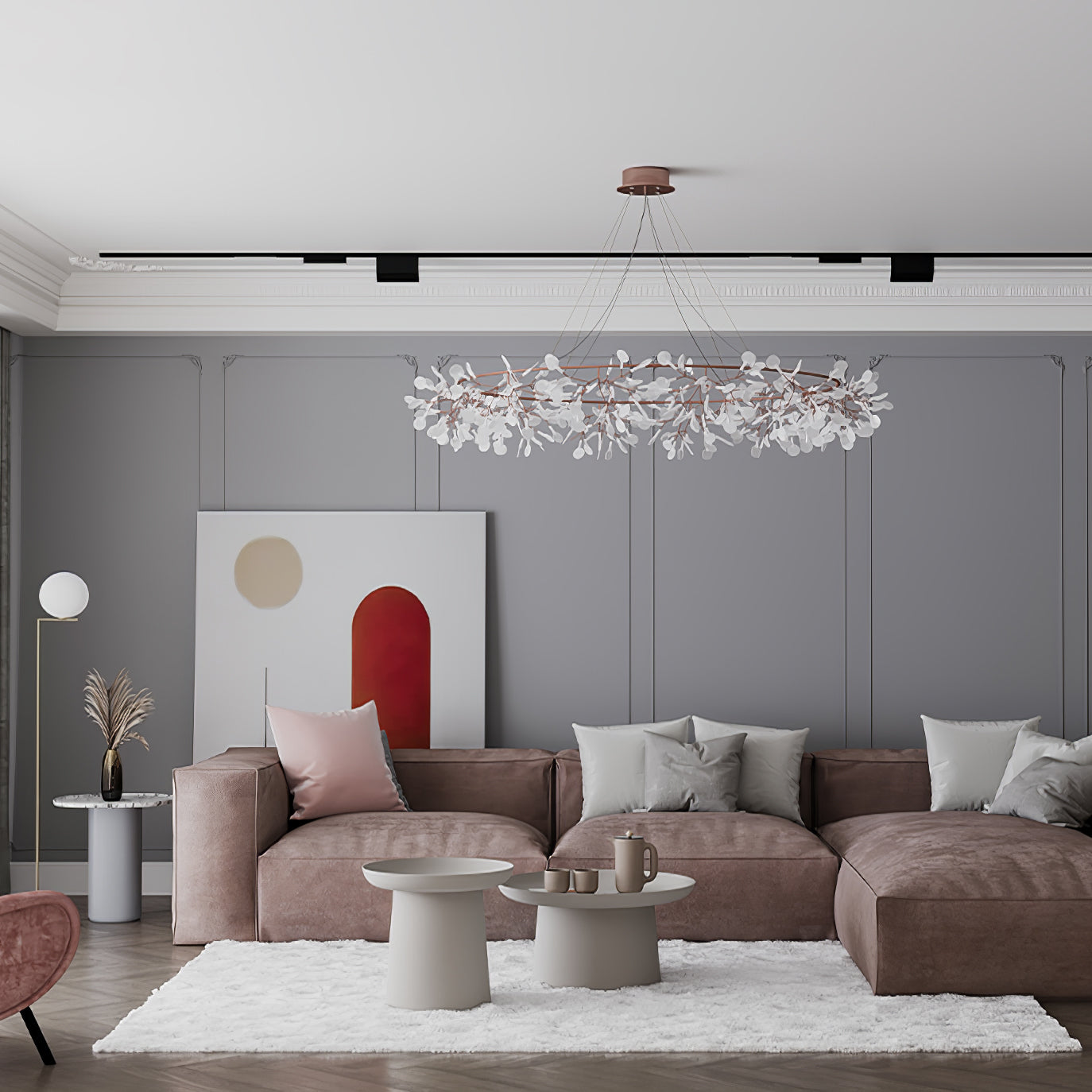 Dore Chandelier Firefly Branch LED