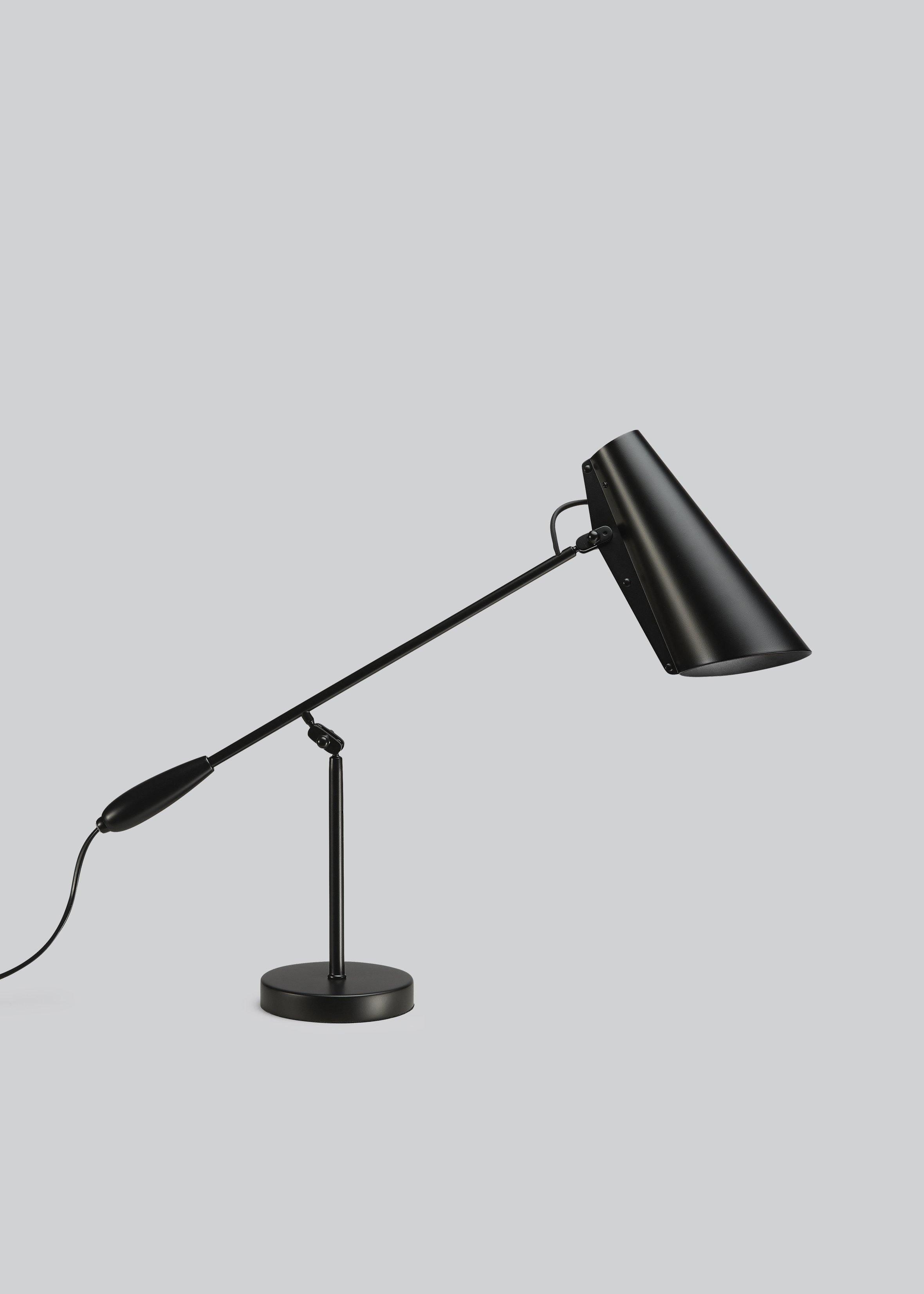 Orbix Steel Mid-Century Table Lamp