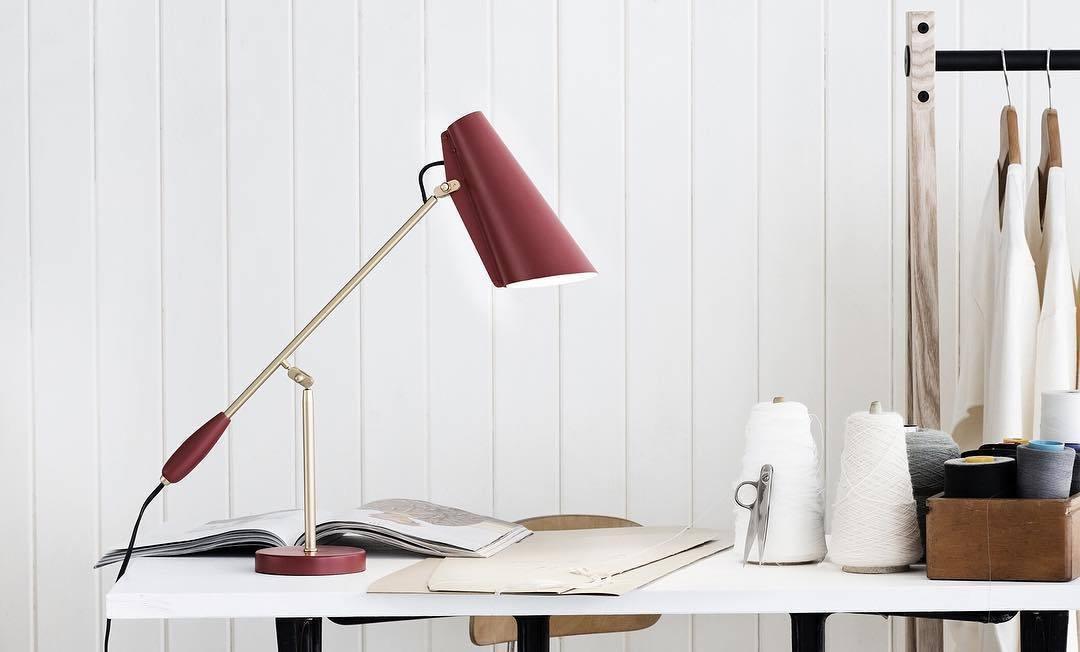 Orbix Steel Mid-Century Table Lamp - Neutral Decor