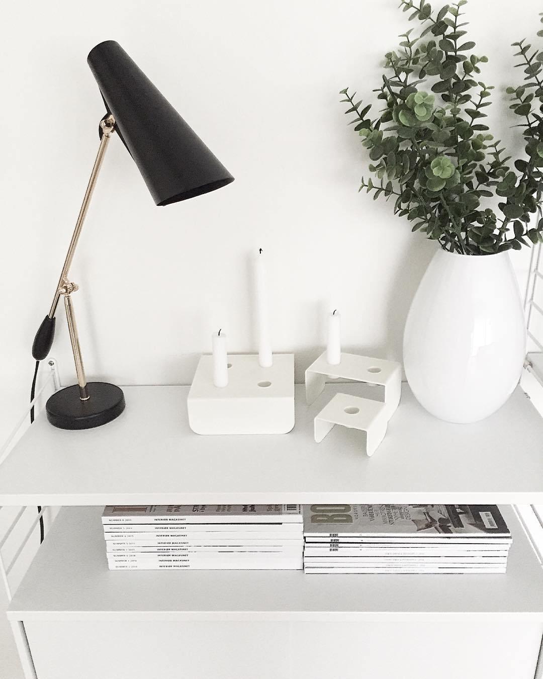 Orbix Steel Mid-Century Table Lamp - Neutral Decor