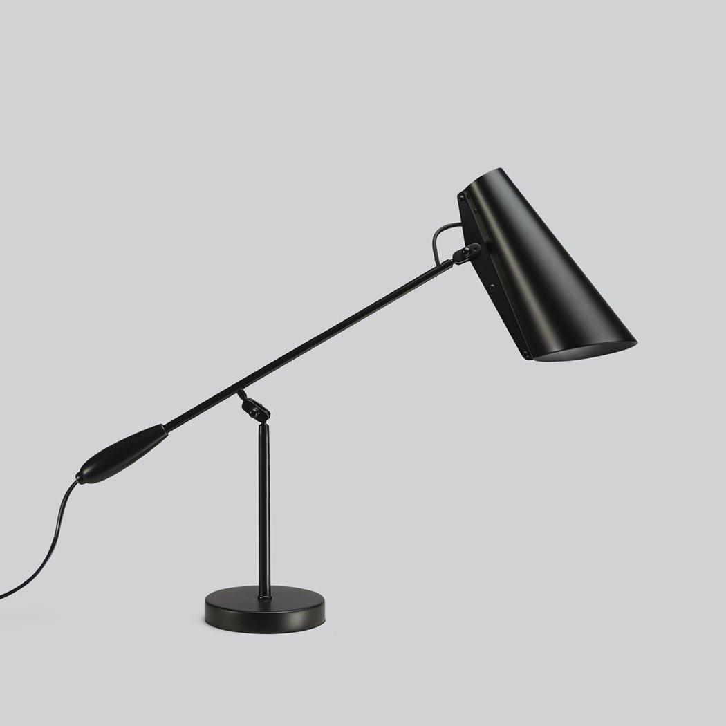 Orbix Steel Mid-Century Table Lamp - Neutral Decor