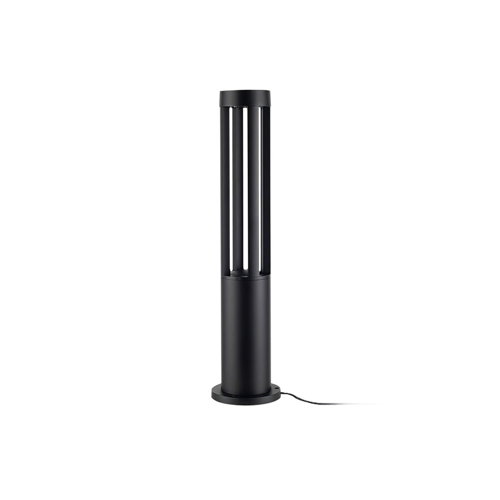 Orelinella Outdoor Light Black Cylindrical Garden