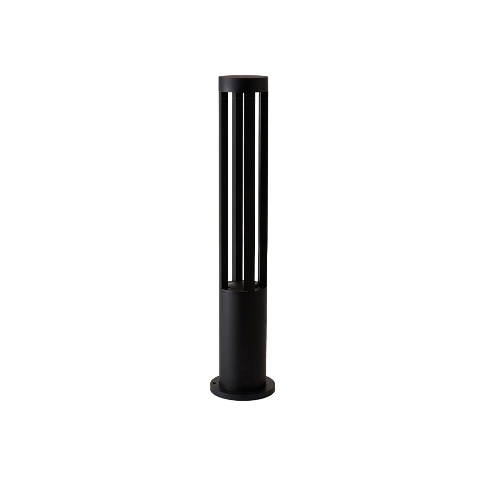 Orelinella Outdoor Light Black Cylindrical Garden