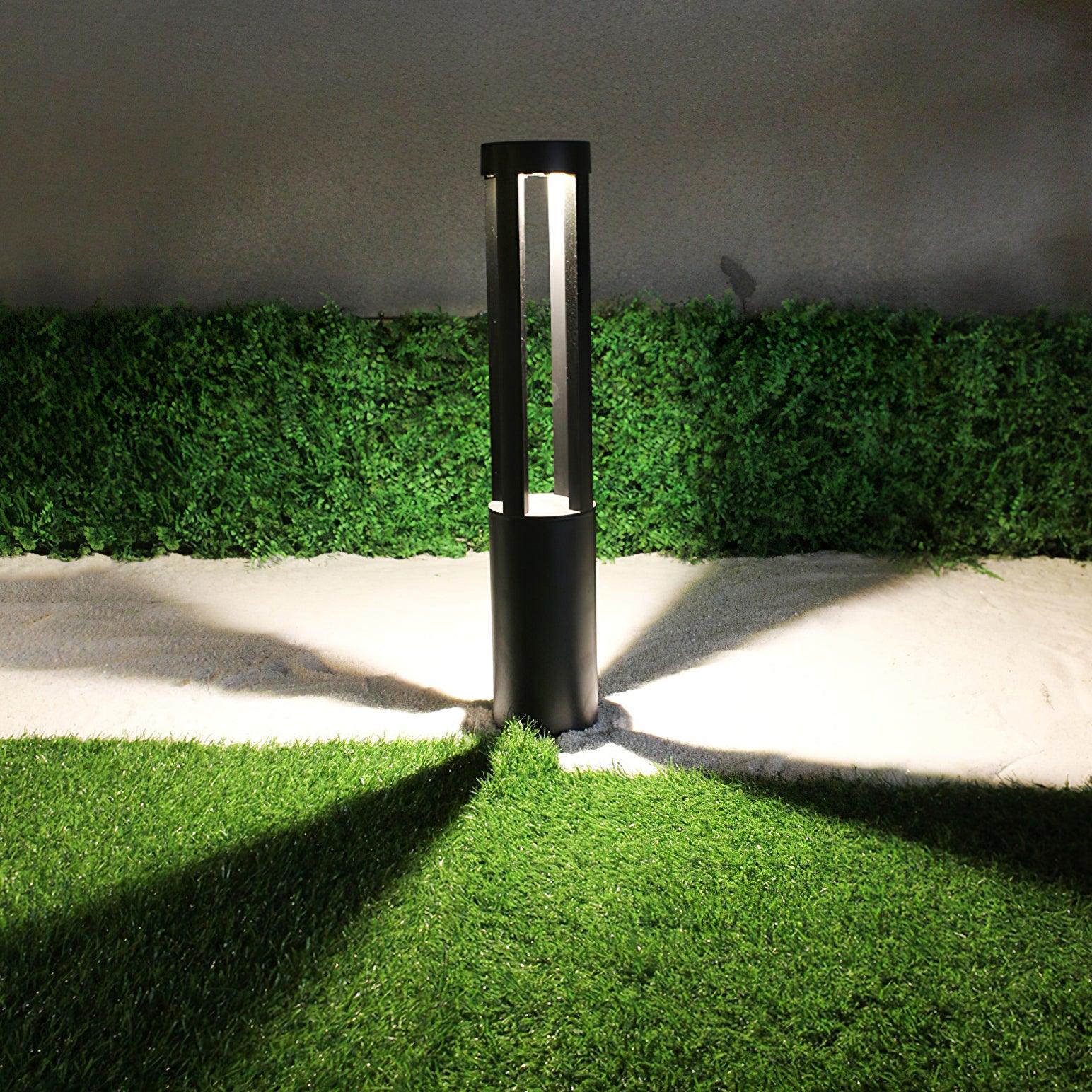 Orelinella Outdoor Light Black Cylindrical Garden