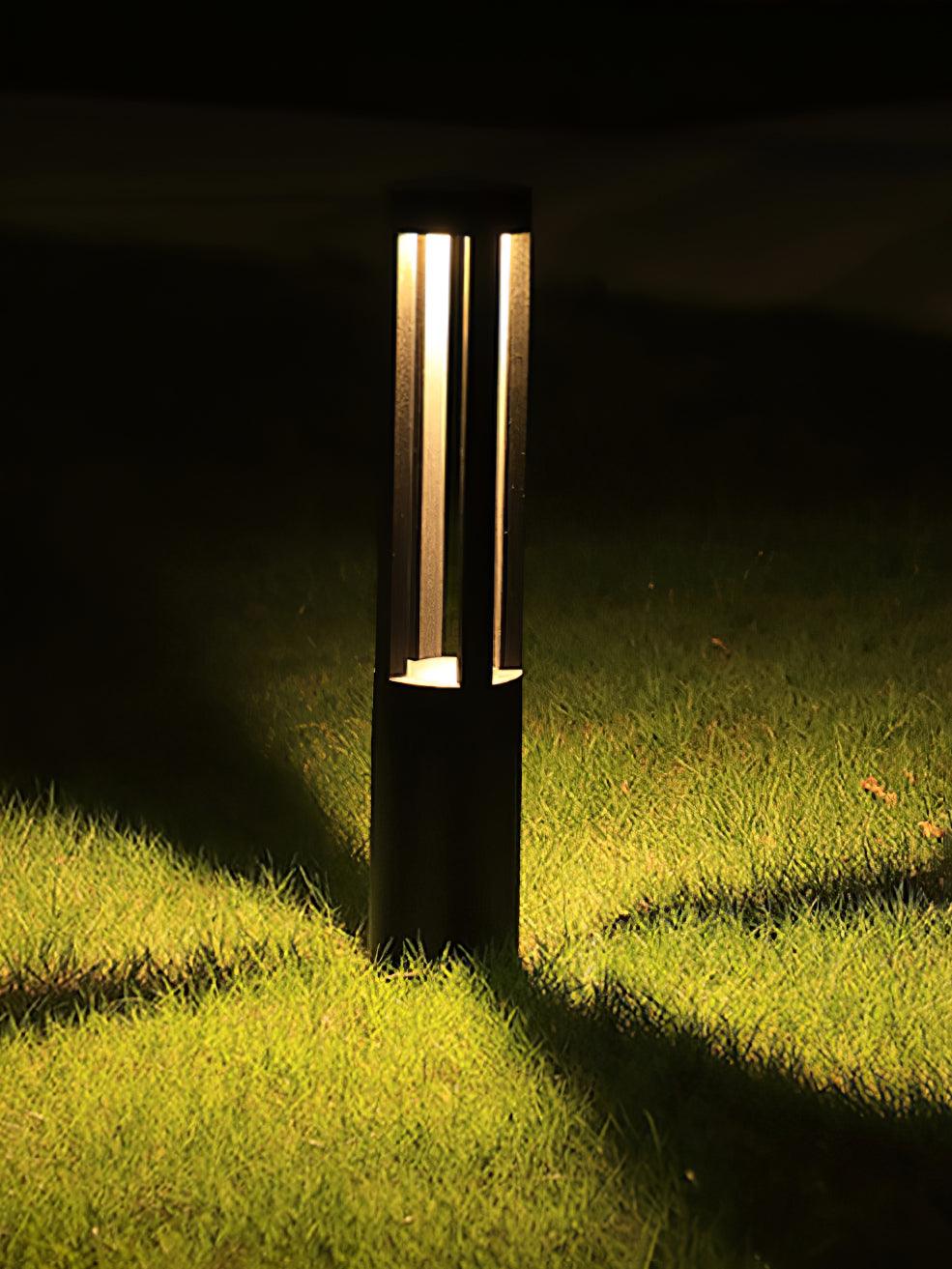 Orelinella Outdoor Light Black Cylindrical Garden