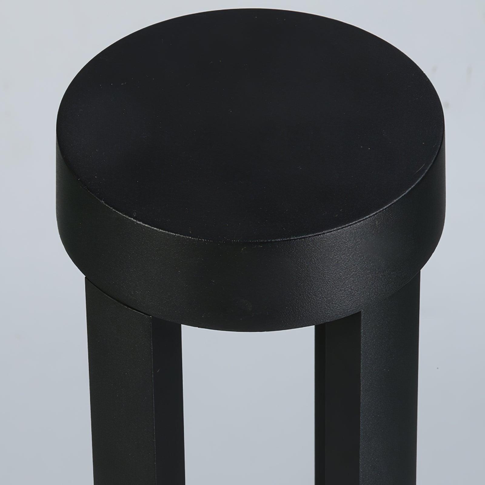 Orelinella Outdoor Light Black Cylindrical Garden