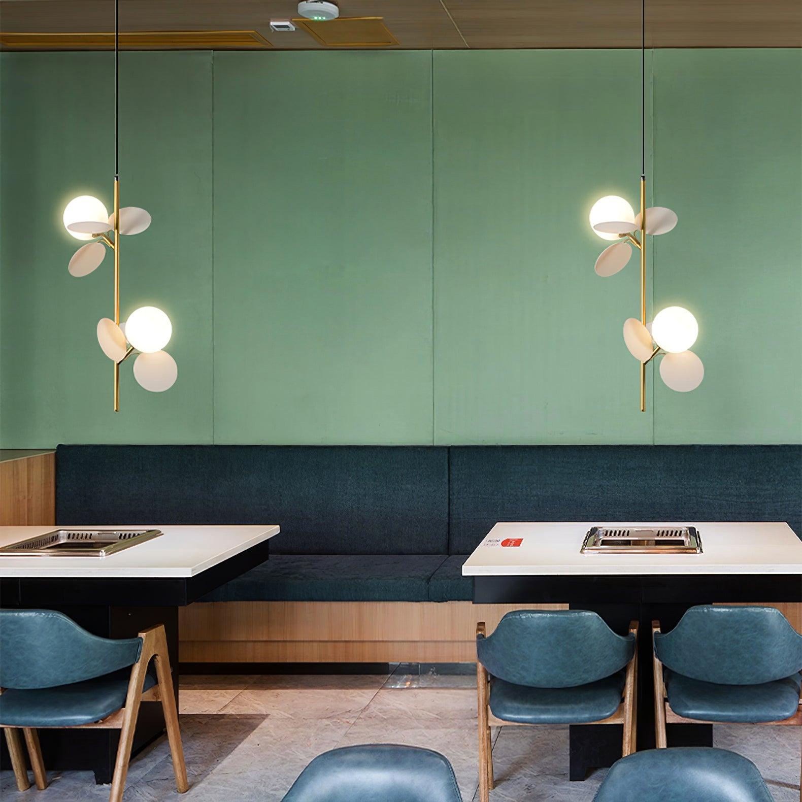 Ivphaus Glass Pendant Light