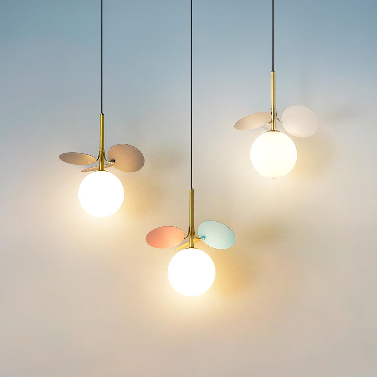 Ivphaus Glass Pendant Light