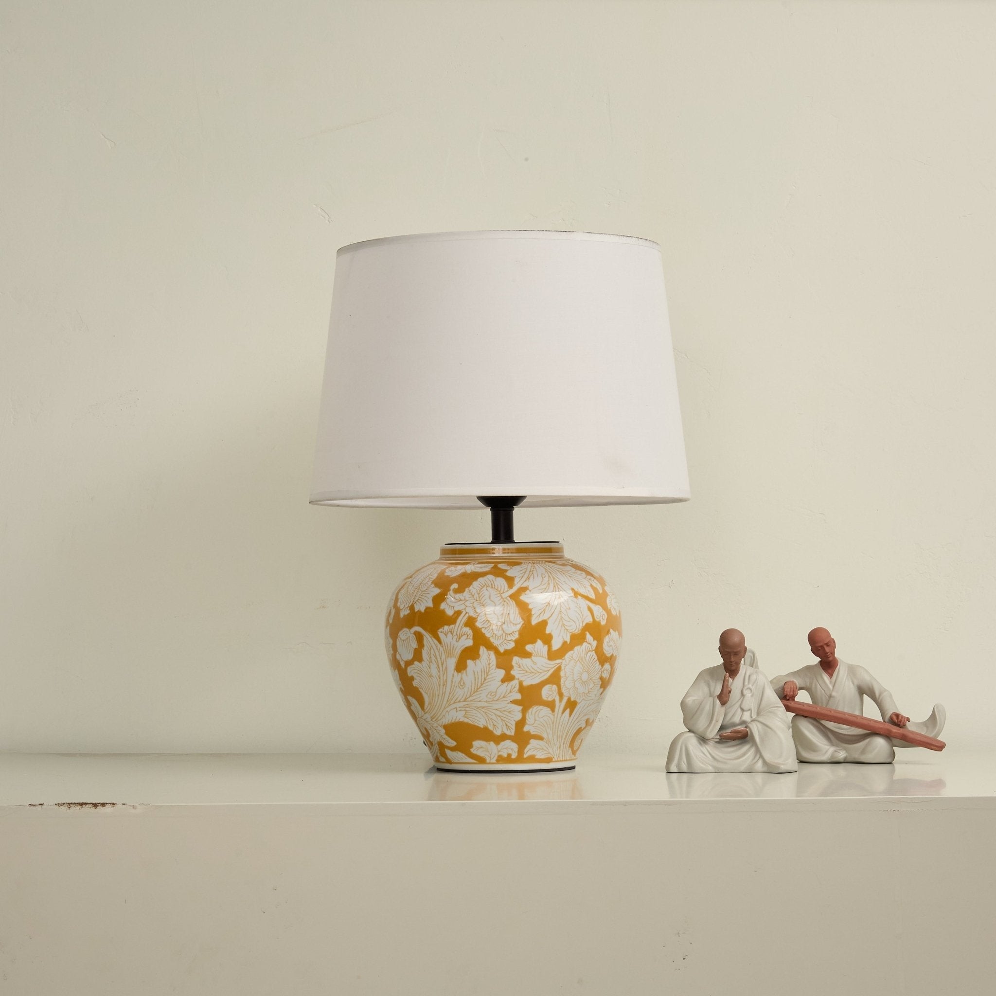 Ceriseria Blazing Blossom Ceramic Table Lamp