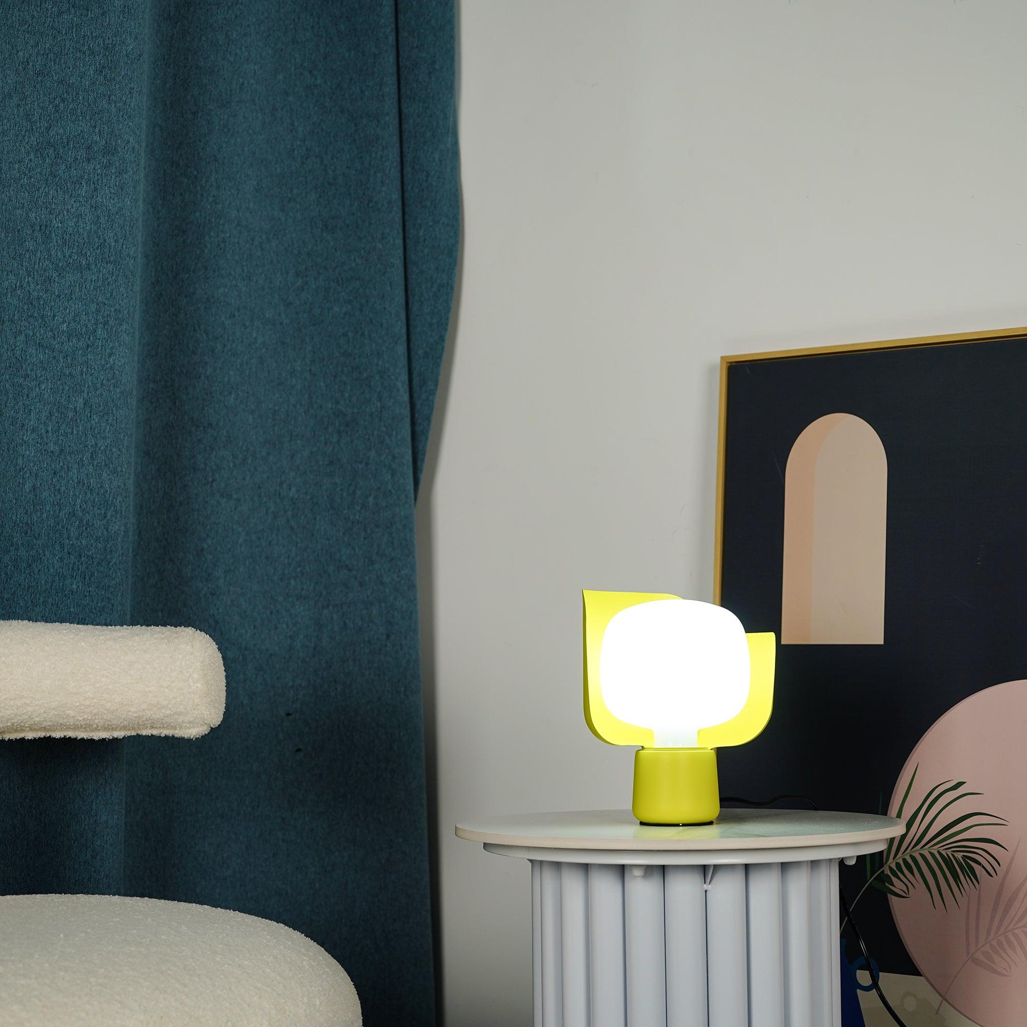 Zuri Plastic Minimalist Table Lamp