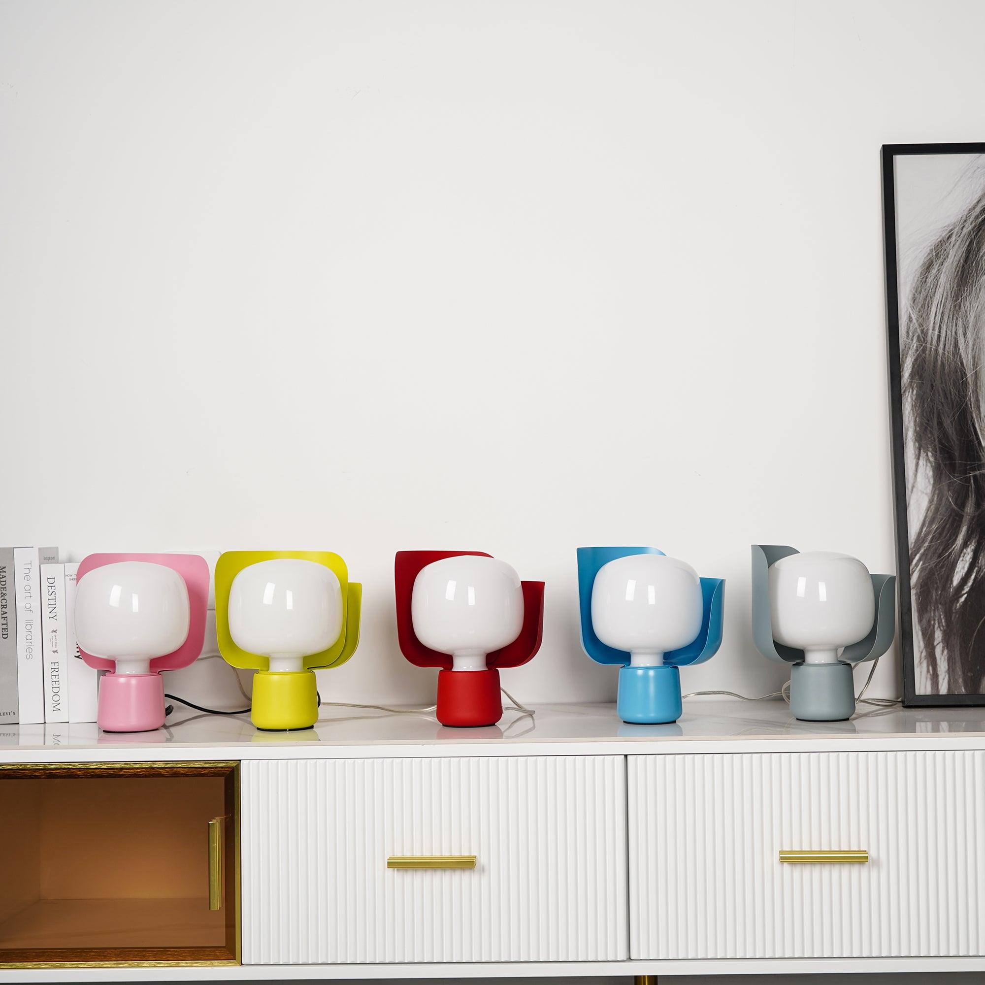 Zuri Plastic Minimalist Table Lamp