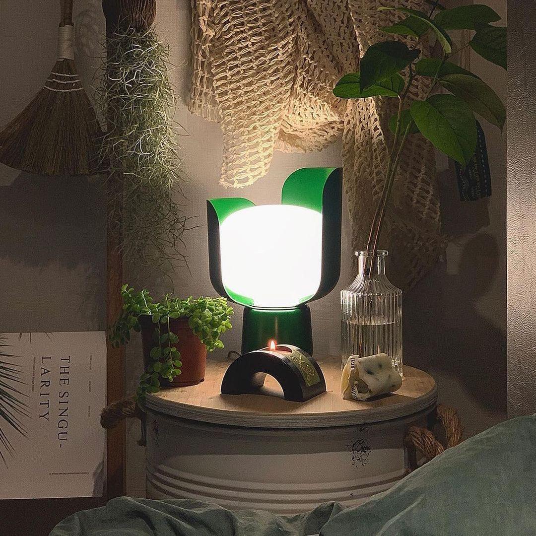 Zuri Plastic Minimalist Table Lamp