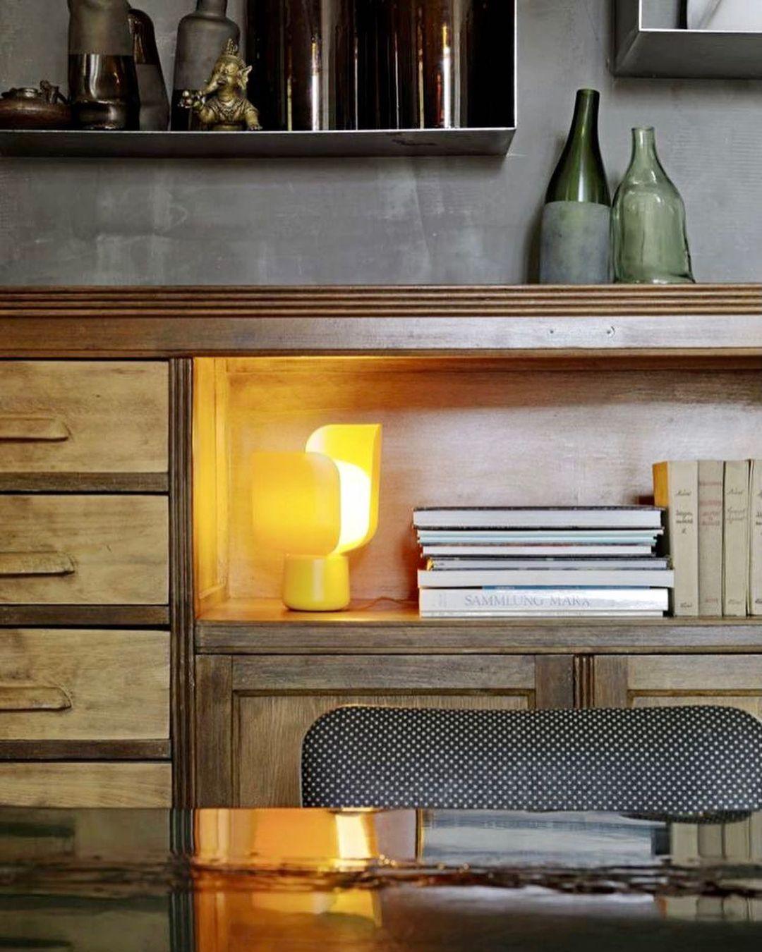 Zuri Plastic Minimalist Table Lamp