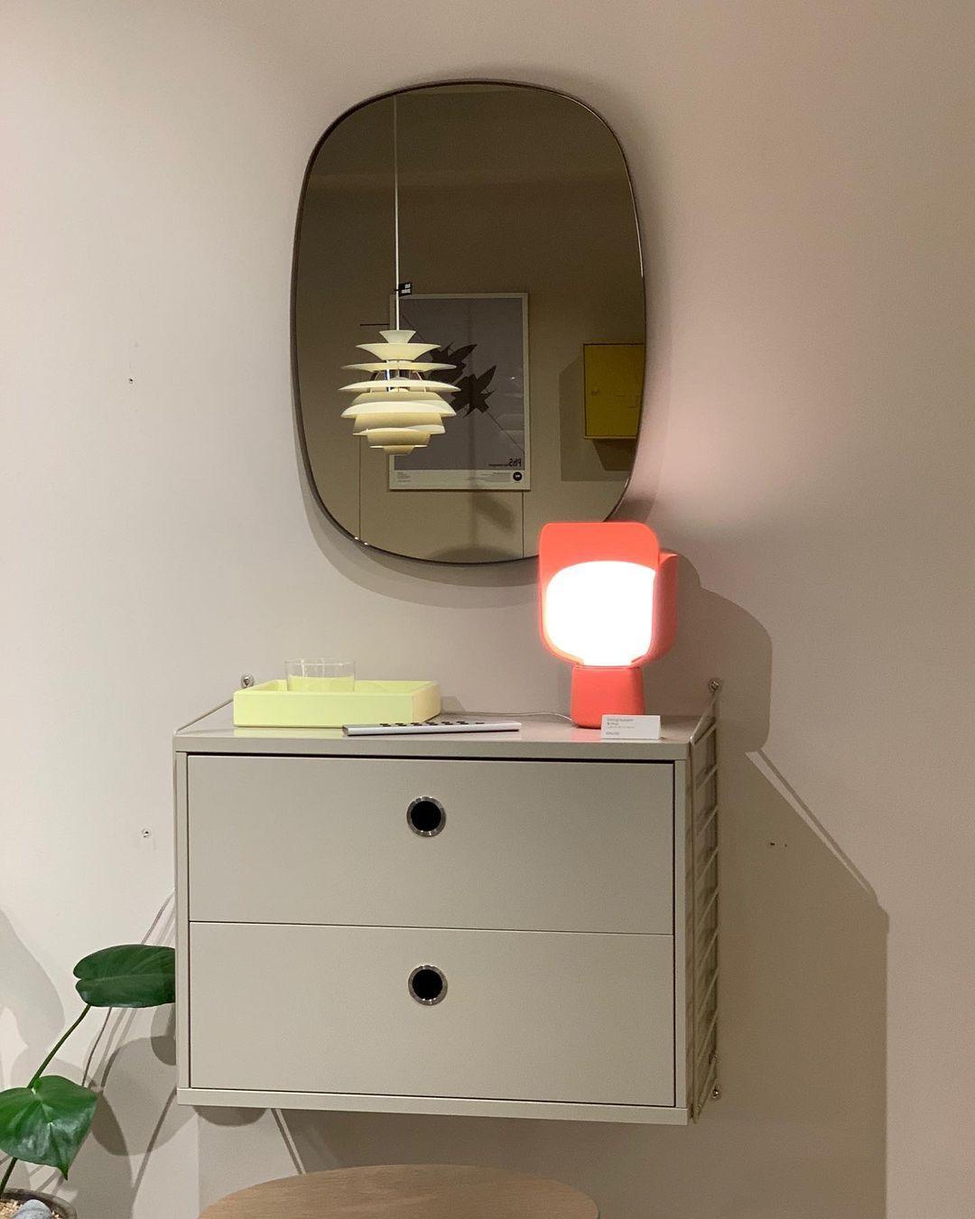 Zuri Plastic Minimalist Table Lamp