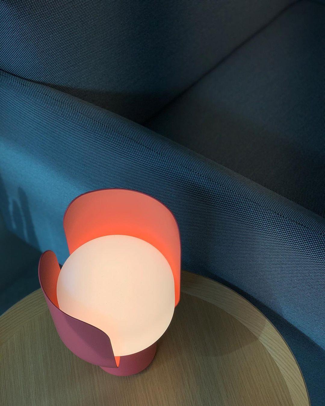 Zuri Plastic Minimalist Table Lamp