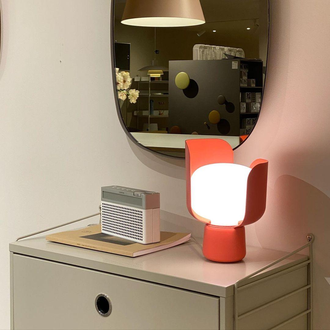 Zuri Plastic Minimalist Table Lamp