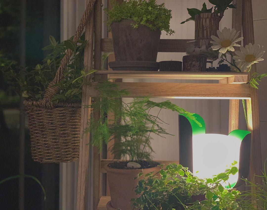 Zuri Plastic Minimalist Table Lamp