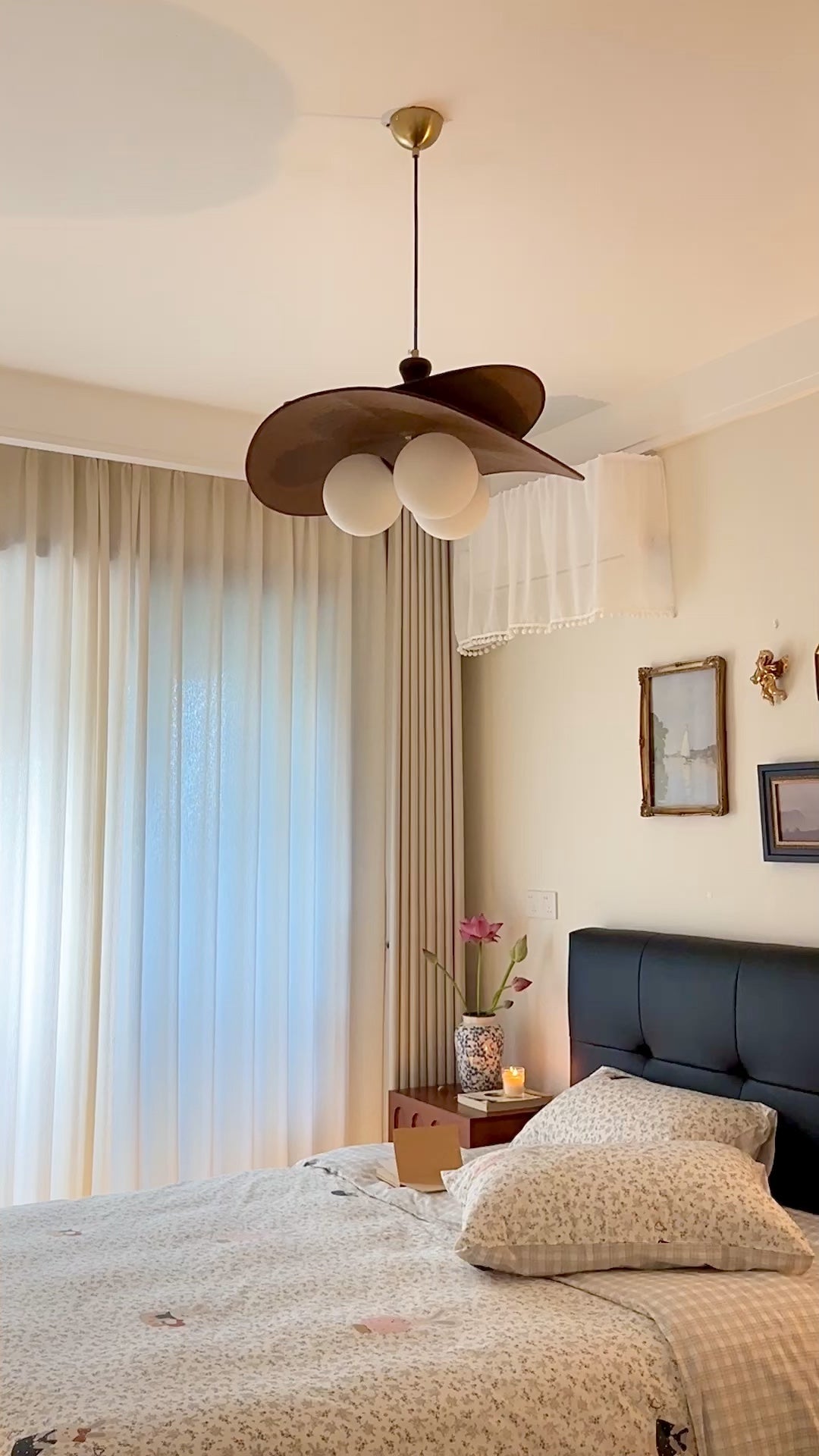 Bloom Petals Chandelier - Neutral Decor