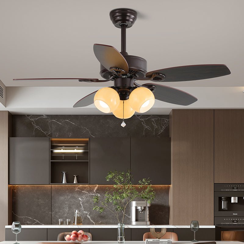 Ciraneon Vintage Ceiling Fan Light